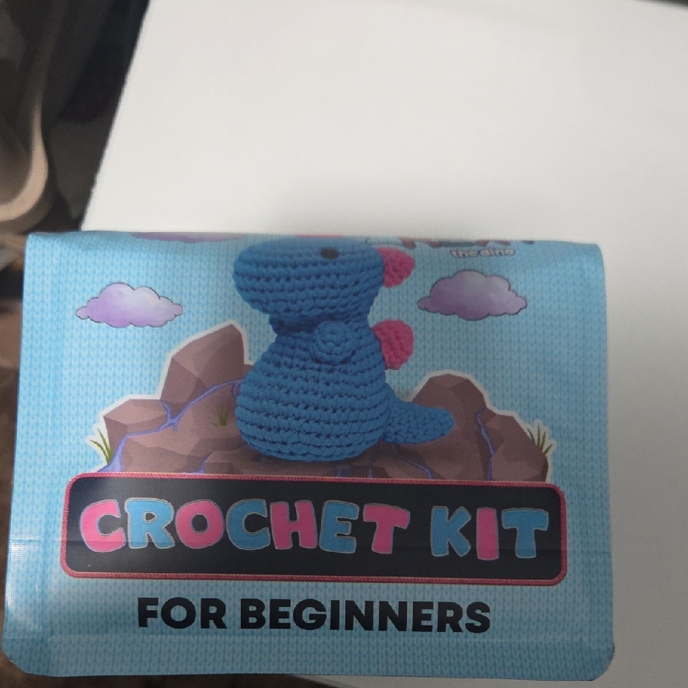 Blue Crochet Kit for Beginners
